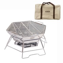 휘케이 신형 캠핑 화로대 2단 재받침대 + 가방 세트