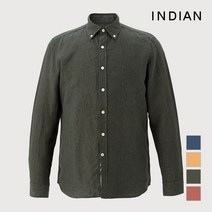 [INDIAN] 프리미엄 린넨 긴팔셔츠_MIUNLYM2361