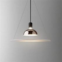 덴마크 비행 접시 펜 던 트 조명 스 칸디 나 비아 레스토랑 연구 침실 램프 럭셔리 Ufo 홈 실내 장식 설비, 옵션.02 Chromium silver, 옵션.01 D 40CM, 02 Chromium silver_01 D 40CM