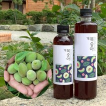 주스 개복숭아액기스 숙성 개복숭아청, 개복숭아원액 500ml