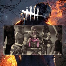 Dead by Daylight 데바데 데드 바이 데이라이트 마우스 패드 초대형 마우스 장패드 게임 캐릭터 테이블 패드 노트북 패드, 17_1000x500mm | 3mm
