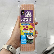 목우촌 주부9단 김밥햄 170g x 2 x 2개_아이스박스, 아이스박스포장