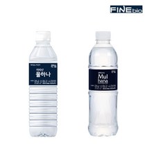 먹는 샘물 지리산을 마시다 지리산 물하나 생수 500ml X 80