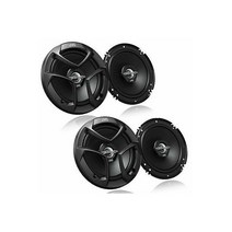 (2쌍) JVC CS-J620 6.5인치 300W 양방향 CS 시리즈 동축 카 오디오 스피커 6-1/2인치