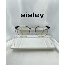 신제품 국내생산 100%정품 시슬리 시슬리안경 SISLEY S-2401 COL.5 다크실버&실버컬러 사각형안경 51사이즈 누진다초점안경추천