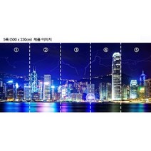 Bj그림벽지 고급 실크벽지 AT2085556 모던 도시 해외 유럽풍 뮤럴벽지 고품질의 친환경 벽화벽지 원하는 이미지 (내사진) 제작 가능, 고급 실크벽지 : 5폭 (500cm x 230cm)