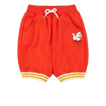 베베드피노 남아 여아 카니슈 베이비 5부 반바지 어린이집 등원룩 외출복 아이 옷 선물 유아 여름 옷 레드_BP32PH145