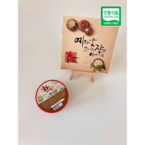 [예다움 문경한식된장] 전통식품인증 된장, 250g, 1개