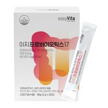 이지비타 이지프로바이오틱스17 모유유래 유산균 다니스코사 유산균 3g x 30포_jm, 6개