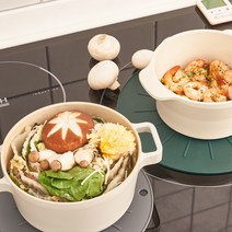 무배 리빙안 국산 실리콘 인덕션 보호 매트, 핑크, 대