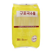 벅스웨이 대용량 구포국수 소면 3kg, 1개
