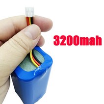 샤오미 치후360 단후이 아이로봇 호환용 LIECTROUX C30B 로봇 진공 청소기 Pusanick Proscenic800T 배터리, 04 빨간, 04 빨간