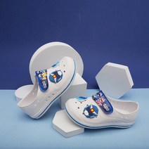 SHOELAMODE 터보 초등학교 실내화 - 134954-WHITE