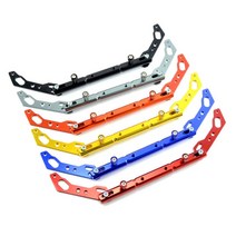 피트인 오토바이 크로스바 핸들바 멀티 범용 봉지걸이 CNC 튜닝, 1개, (선택2번)CNC크로스바(레드)