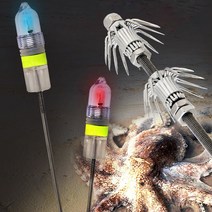 소림피싱 2in1 해루질 갸프 2단+LED입질감지기 문어갸프 낙지 쭈꾸미 낚시 해루질 갈고리