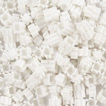 mytoys 디폼블럭 8mm 1000개 대용량 리필팩 33색상 도안집 증정, #1000개 30.흰색