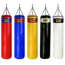 스파트 격투기 권투 복싱 학원 보트지띠 샌드백, 블랙