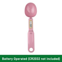 고정밀 미니 휴대용 분말 스케일 주방 전자 저울 큰 숟가락 500g 0.1g LCD 디지털 측정 규모 음식 밀가루 베이킹 도구 우유 커피, [06] Basic Pink, 한개옵션2