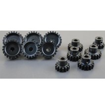 피니언기어 FATJAY KKPIT-M1 스틸 피니언 기어 모듈러스 M1 5.0mm 모터 샤프트 12T RC 자동차용, 02 14T