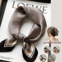 라벨르에 고급 쁘띠 봄 가을 데일리 스카프 12종 1택