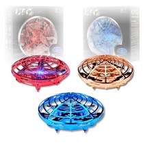 미니드론 어린이 야외 플라잉볼 감지센서 8028 UFO 플라잉 작동완구 미니 드론, 블루