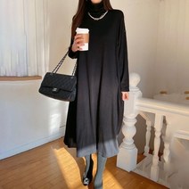 빅사이즈 201 루즈기모폴라원피스 DRAG348