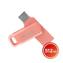 샌디스크 Ultra Dual Drive Go USB Type-C, 512GB, 핑크