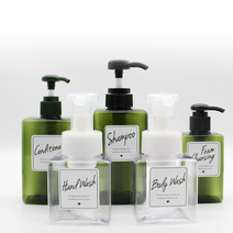 고급형 사각 펌핑 용기 로션 샴푸 공병 DIY, 선택1 올리브(150ml), 1개