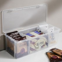 매장 커피 티백보관 불투명 사각박스2P 미니박스 작은정리함 비즈보관