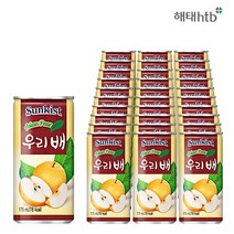 해태 배 175ml x 총30개 배맛음료 캔음료 배음료 과일주스 작은캔