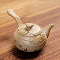 다은솜마켓 도자기 술 주전자 차우리기 1인 홈카페 도자기티팟 세라믹 주전자, J