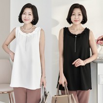 로즈맘 [엄마옷 로즈맘] 헤이민소매블라우스
