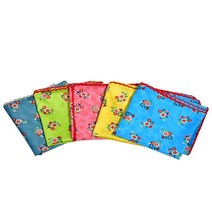 잔꽃 레이스손수건 등산손수건 상사선물 손수건선물