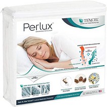 Perlux Hypoallergenic Tencel 100-Percent Waterproof Mattress Protector Twin Extra-Long null, 1, 기타