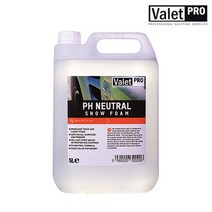 발렛프로 PH 뉴트럴 스노우폼 카샴푸, 5L, 1개