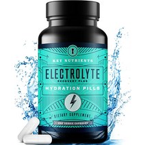 KeyNutrients 소금 정제 - 200x 고효율 전해질 알약 전해질이 포함된 탭 러너용 캡슐, [03] 90인분, [09] 복숭아 망고
