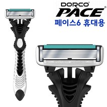 도루코 페이스6 휴대용 6중날 면도기, 1개, 1개