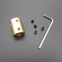 MDPS커플링 유연한 플렉시블 커플링 1개 X 길이 22MM 직경 16MM 황동 샤프트 모터 리지드 커플 링 5MM 6.35, 10 7MM-7MM