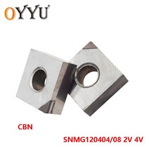 저렴한 OYYU-SNMG 120404 CBN SNMG120404 2V 4V 질화 붕소 선반 커터 터닝 도구, 01 SNMG120404_01 1pcs
