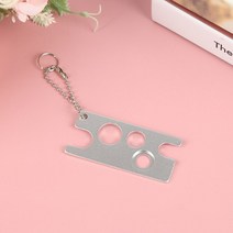 슬러시기계 슬러쉬기계 슬러시메이커 속눈썹 접착제 교체용 병 오프너 보텔 메이크업 도구 프라이머 리무, 05 milky