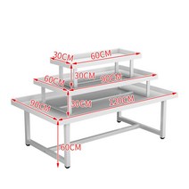 행사매대 나무부스 플리마켓 가판대 진열대 곤도라 판매대, 스몰12090화이트보드+화이트프레임(두꺼운)