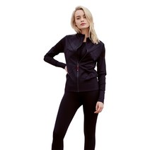 여학생코트 YPL 호주 스타일리쉬 자켓코트 여성 슬림 펀칭 순 블랙 스포츠 레저 점퍼 2183924438