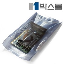 박스몰 정전기방지봉투 제전비닐 접착/비접착/지퍼, 1개, PET 접착(205) 25x35+4 / 100장