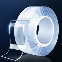 실리콘단면테이프 강력접착 욕실 아크릴테이프, 양면 폭5cm길이3m