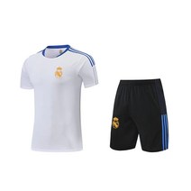 레알마드리드 화이트 반팔 트레이닝복세트 축구유니폼세트 E728