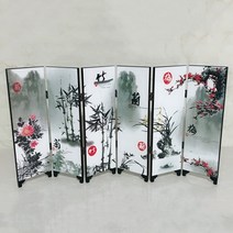 나무 파티션 이동식 칸막이 우드 가벽 패널 꽃 대 스크린 룸 디바이더 접이식 비즈니스 선물 홈 거실 스크린 실내