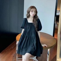 여름 캉캉 원피스 오버핏 루즈핏 미니 인박카158