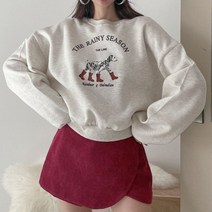 라임브릿지 장화 달마시안 맨투맨