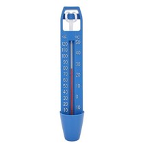 수영장 부동 온도계 욕조 스파 온수 욕조 물고기 연못 수온 측정기, 크기가 큰