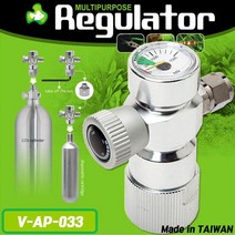 TOP 2in1 고압 CO2 레귤레이터 VAP-033한강수족관 한강아쿠아 한라펫 수족관용품 수족관 이산화탄소 수족관 이탄 수조 이탄 봄베 수조 고압 이탄 수족관 고압 이, 본상품